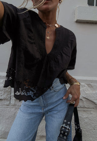 Kala Short Sleeve Blouse