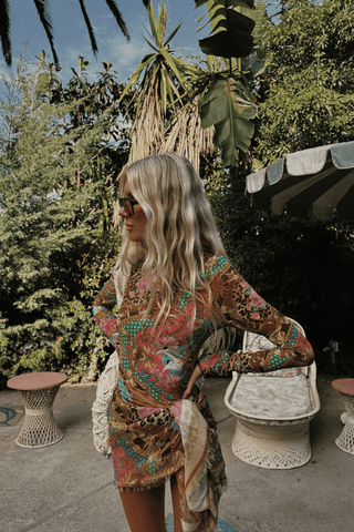 Lovers & Dreamers Mesh Long Sleeve Top