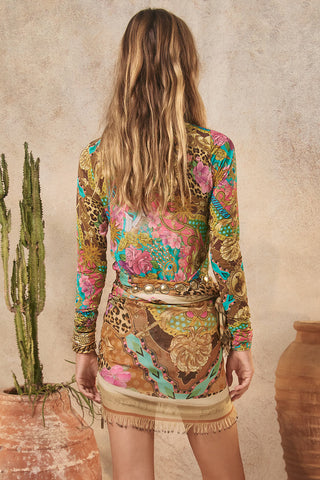 Lovers & Dreamers Mesh Long Sleeve Top