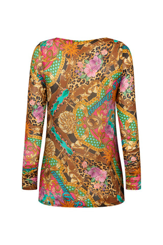 Lovers & Dreamers Mesh Long Sleeve Top