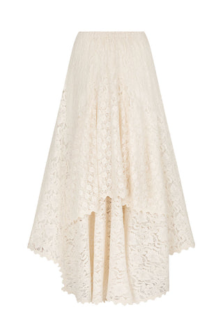 Lux Lisbon Lace Handkerchief Skirt