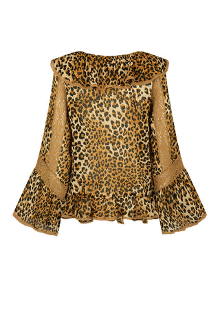 Samantha Lace Frill Blouse