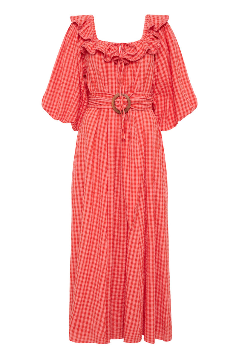 Strawberry Fields Midi Dress